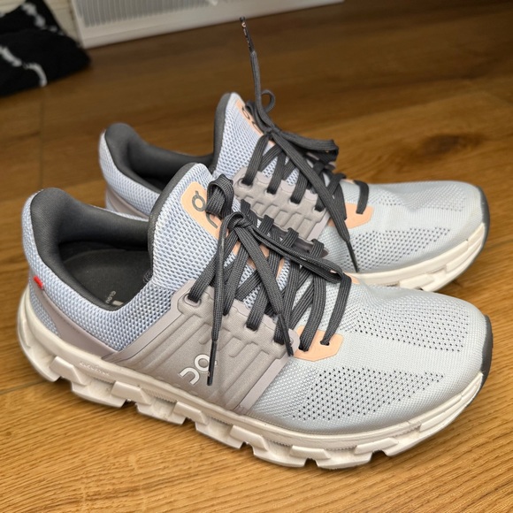 ON Cloud Running Women’s Light Blue Tennis Shoes - Picture 4 of 7